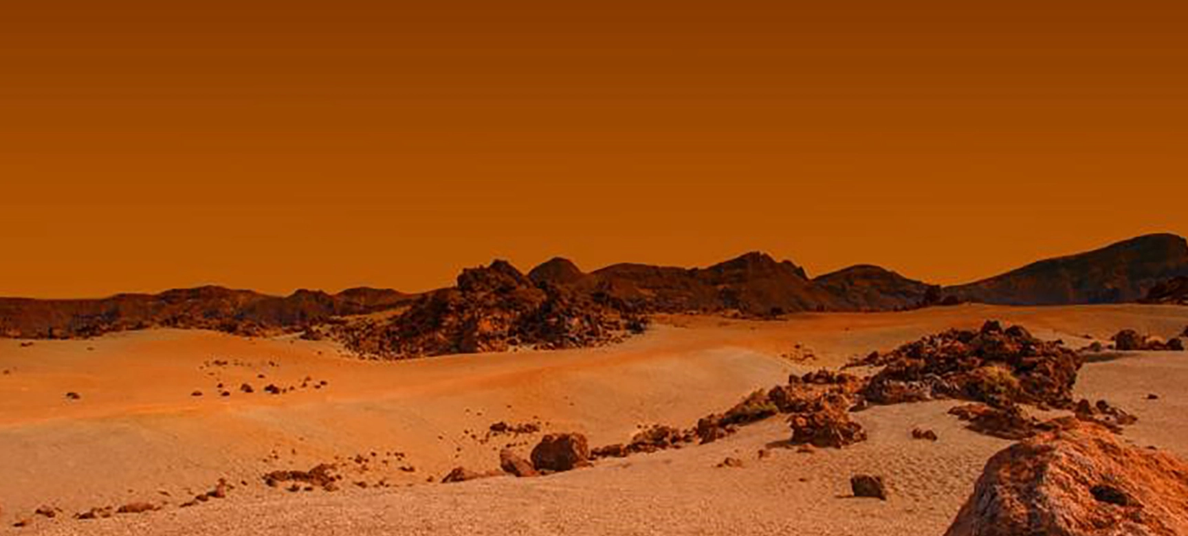 Mars landscape
