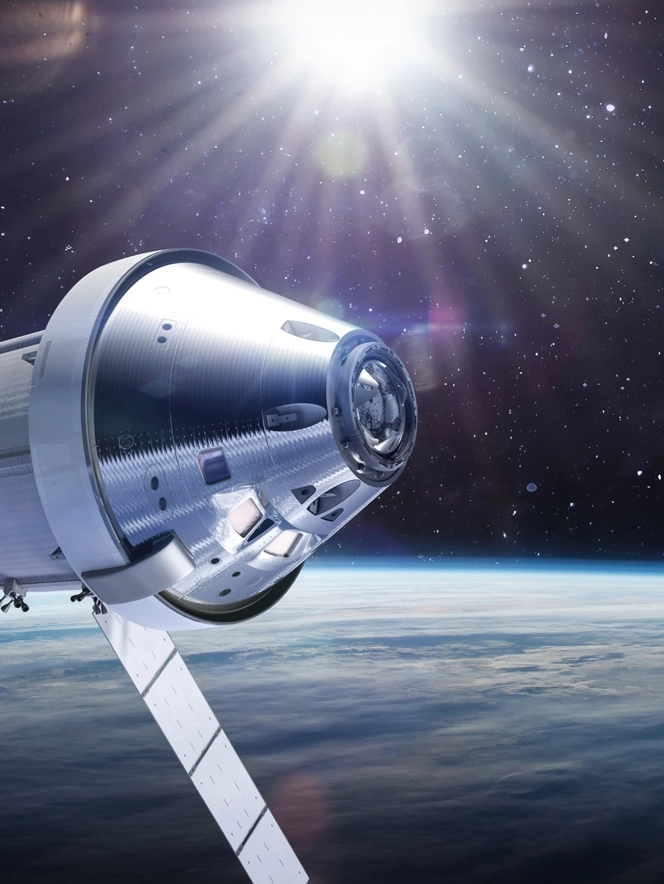 Satellite Orbiting Earth