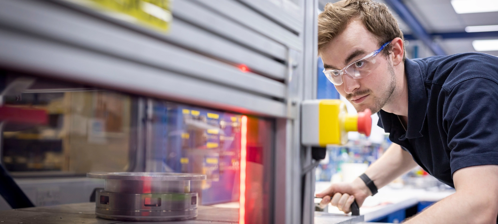 John Crane Employee Making Seal